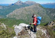 27 Dal Pizzo Morterone vista su Due Mani, Grigne, Legnone